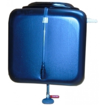 Бак для душа Альтернатива 100 л с пластиковым шаровым краном, уровнем воды