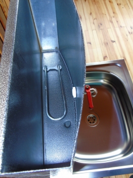 Умывальник Акватекс с водонагревателем, серебро Умывальник Акватекс с водонагревателем, серебро