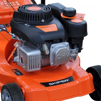 Газонокосилка бензиновая SKIPER GW401 (40 см, ручной, Loncin 3,5 лс, пласт дека, травосб.45 л, +НОЖ) Газонокосилка бензиновая SKIPER GW401 (40 см, ручной, Loncin 3,5 лс, пласт дека, травосб.45 л, +НОЖ)