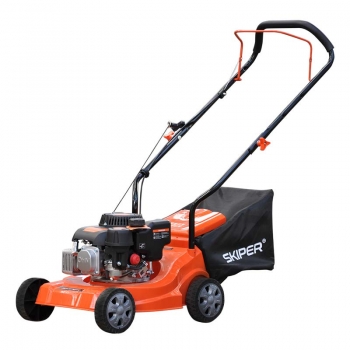 Газонокосилка бензиновая SKIPER GW401 (40 см, ручной, Loncin 3,5 лс, пласт дека, травосб.45 л, +НОЖ)