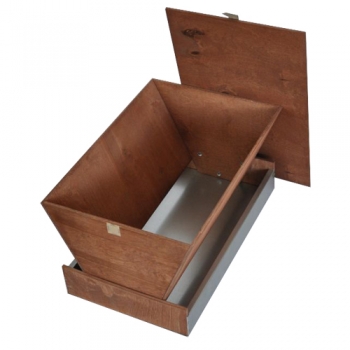 Кормушка бункерная деревянная 25 л Кормушка бункерная деревянная 25 л