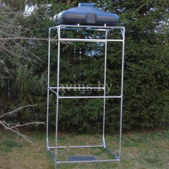 Летний душ с баком Пластбак на 150 л. без подогрева Летний душ с баком Пластбак на 150 л. без подогрева