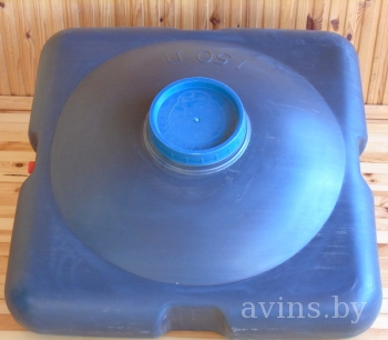 Бак для душа на 150 литров (пластиковый кран) Бак для душа на 150 литров (пластиковый кран)